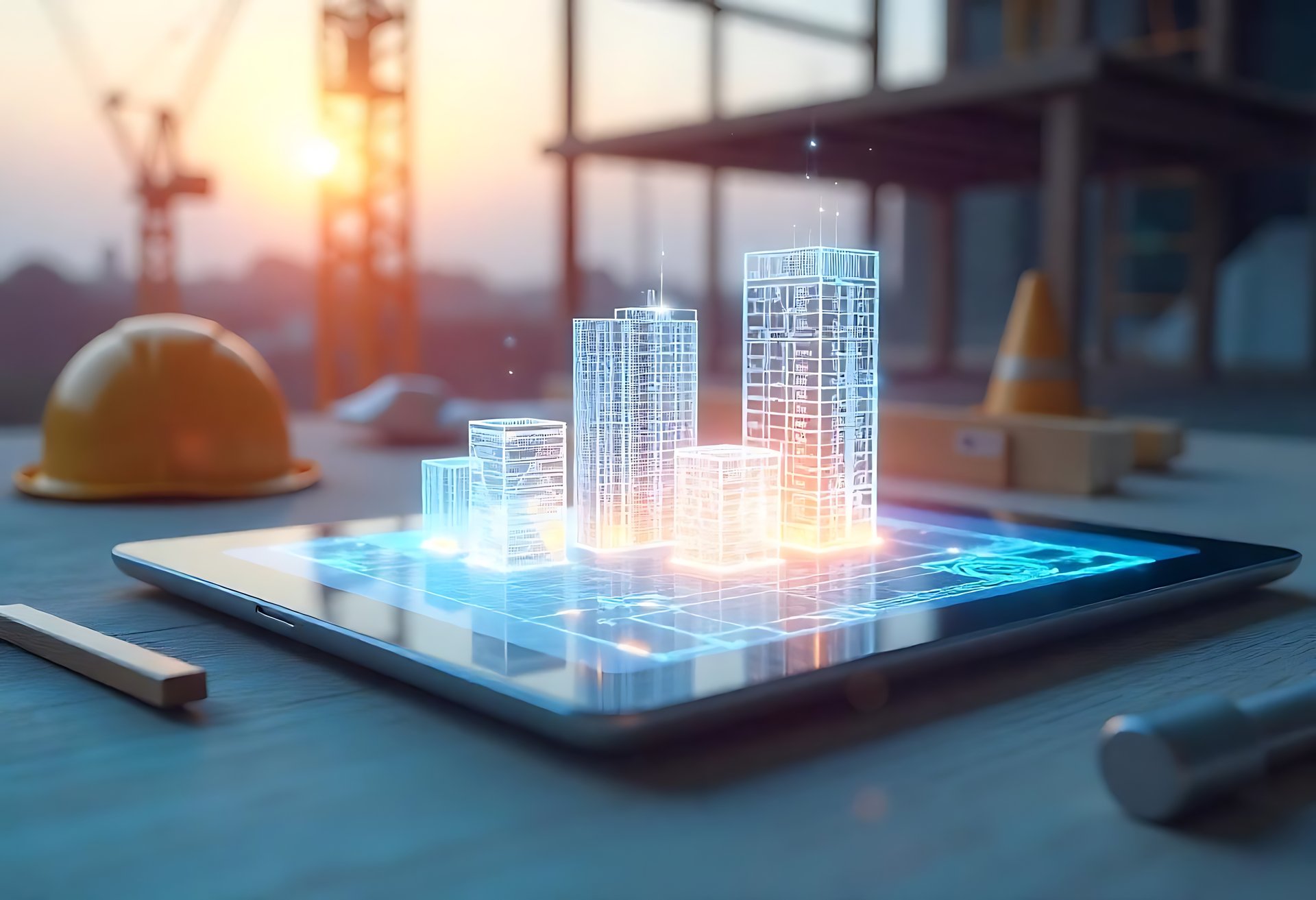 digital-blueprint-motion-tablet-with-floating-plans