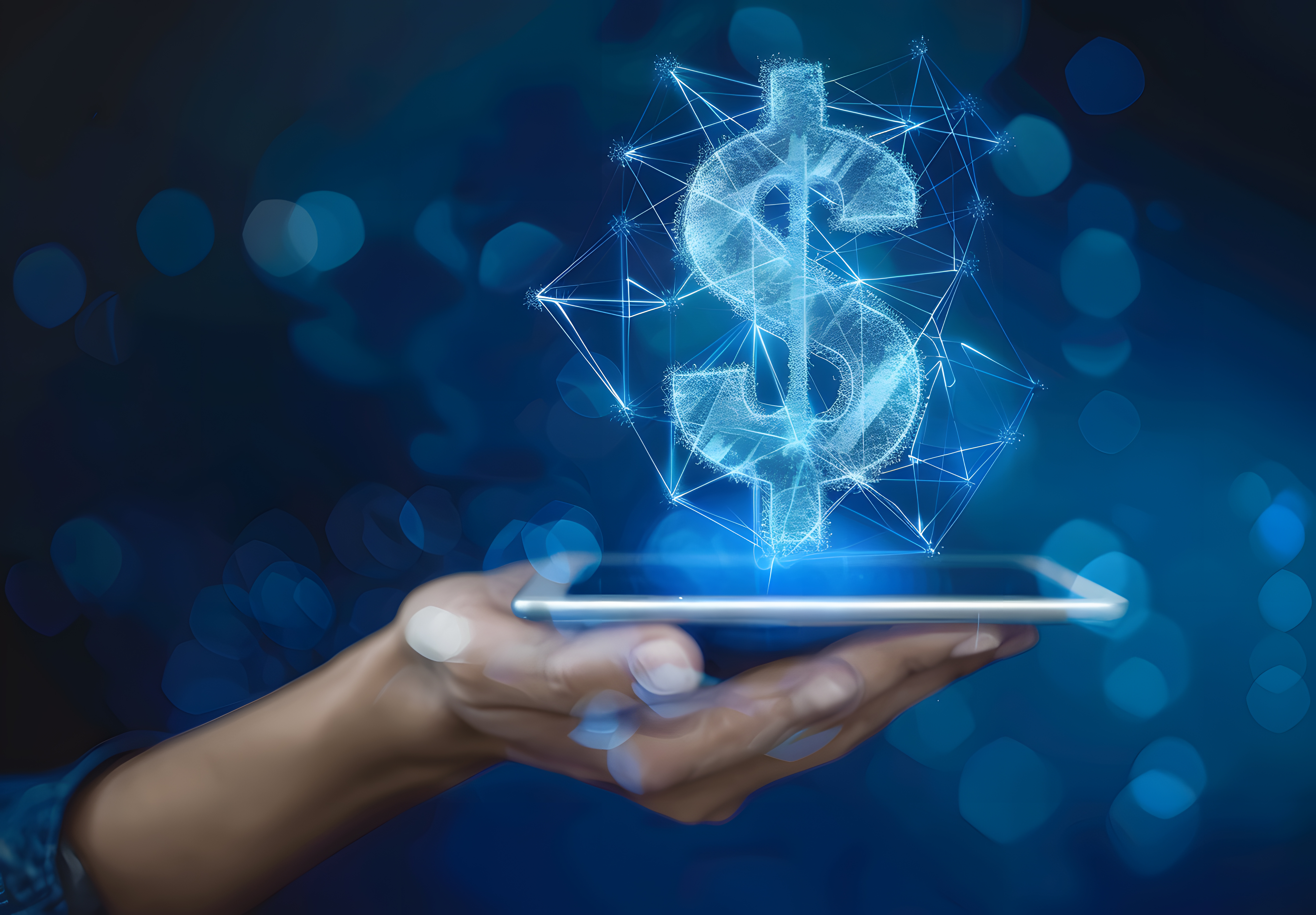 una-mano-que-sostiene-un-signo-de-dolar-en-una-tableta-con-un-senal-de-dolar-en-la-pantalla