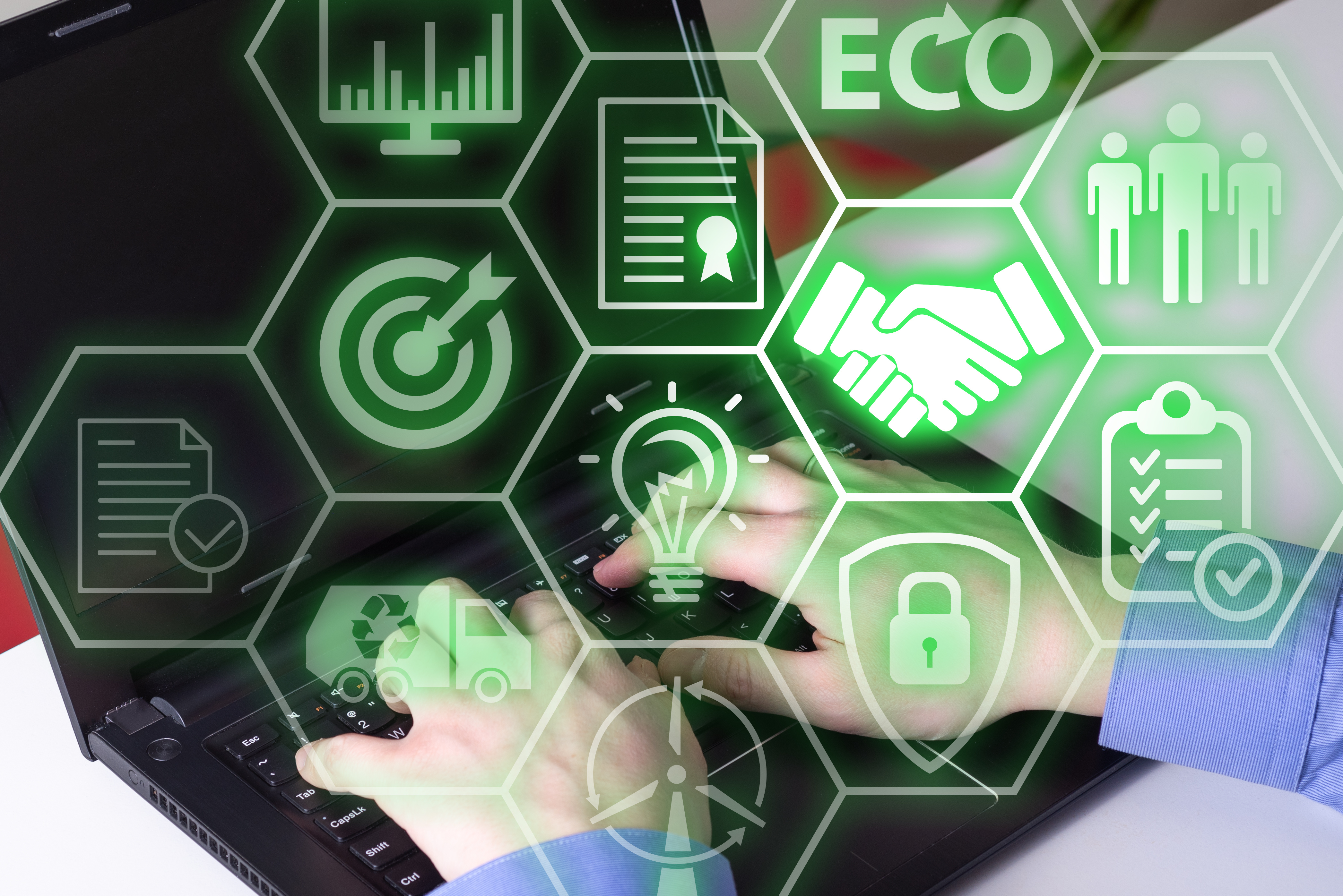 view-technology-ecologic-interface-with-icon-displayed-technology-interface